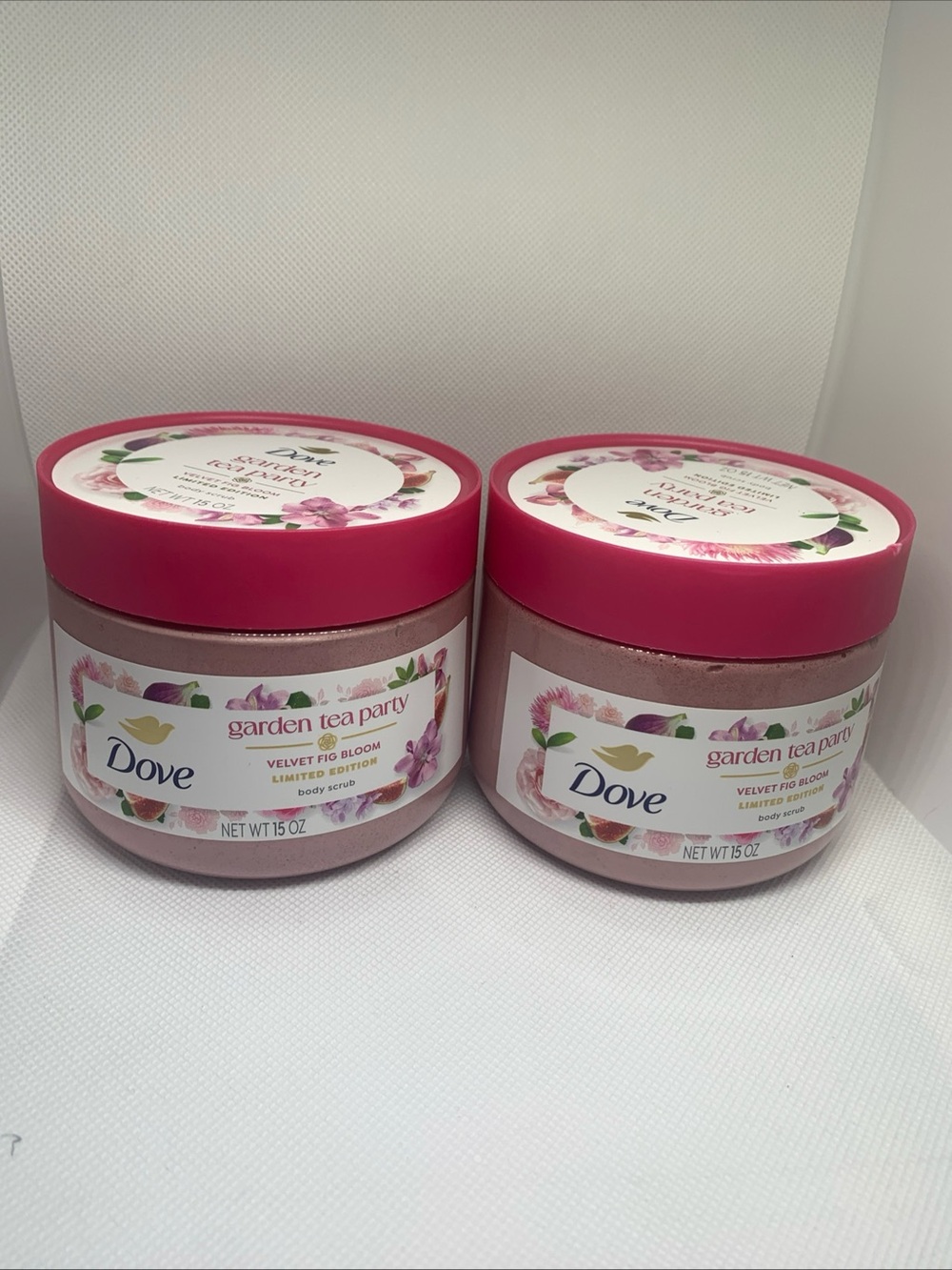 Garden Tea Party Velvet Fig Bloom Body Scrub - Set of 2
